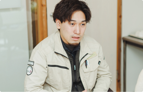 現場に立つ社員 T.M